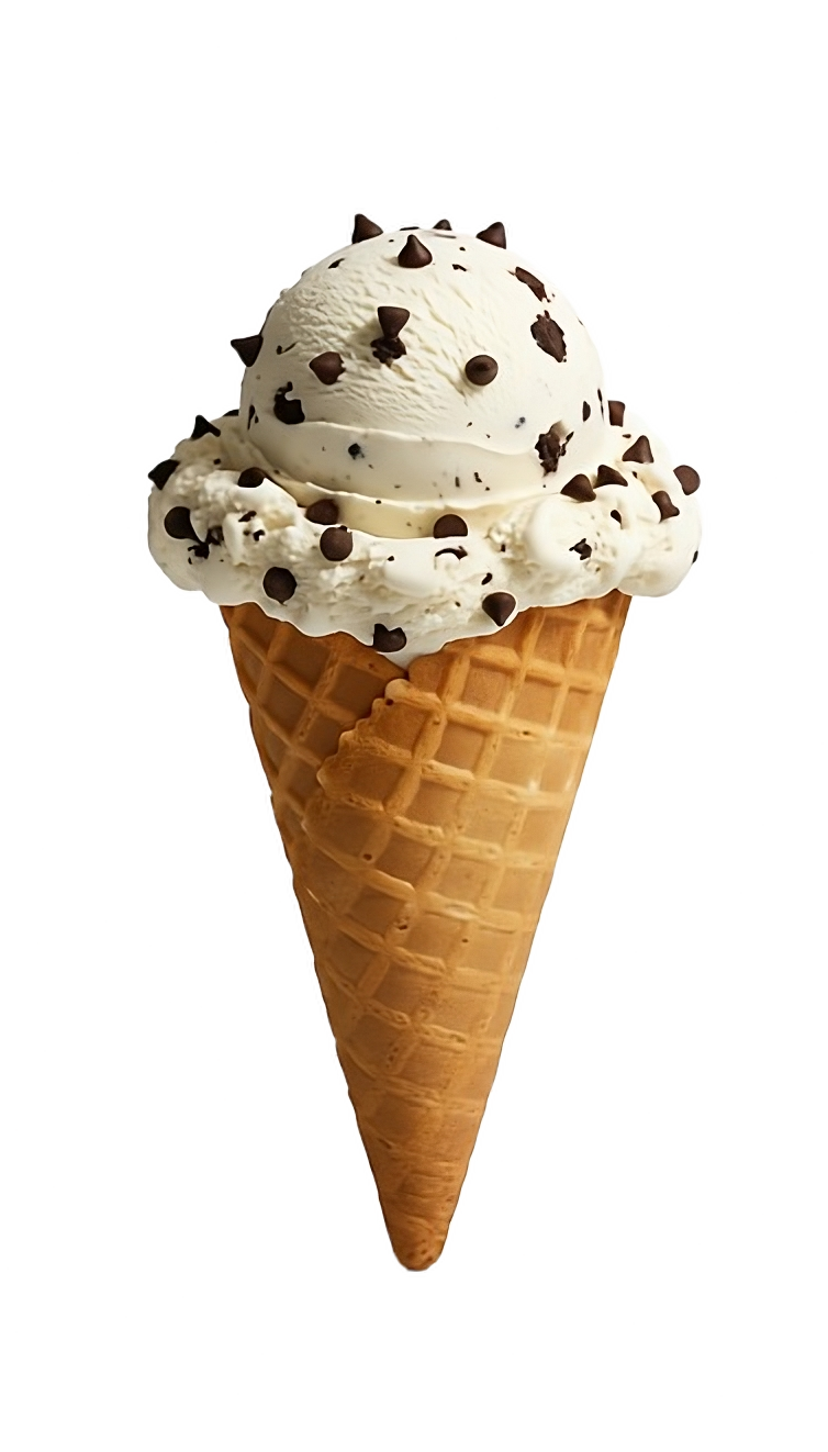 Choco chips scoop